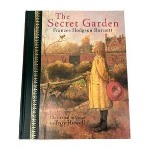 The Secret Garden Frances Hodgson Burnett Hardcover Book VTG 1987 Illustrated